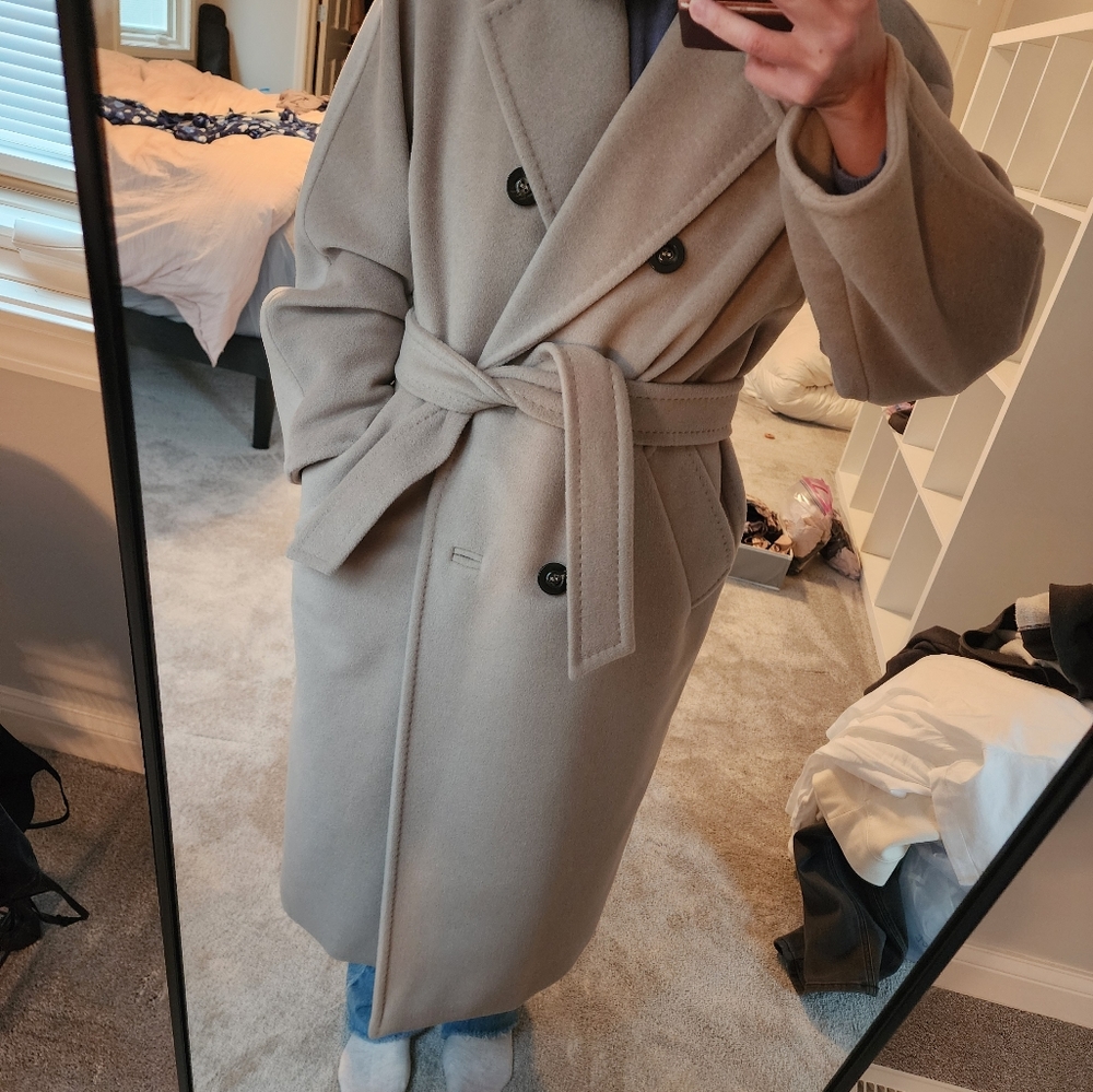 Max Mara madame coat 101801 sand size 0